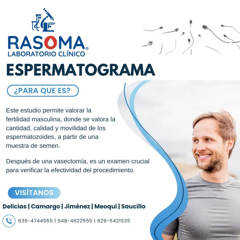 Espermatograma (Evaluación de Fertilidad y Post-Vasectomía)